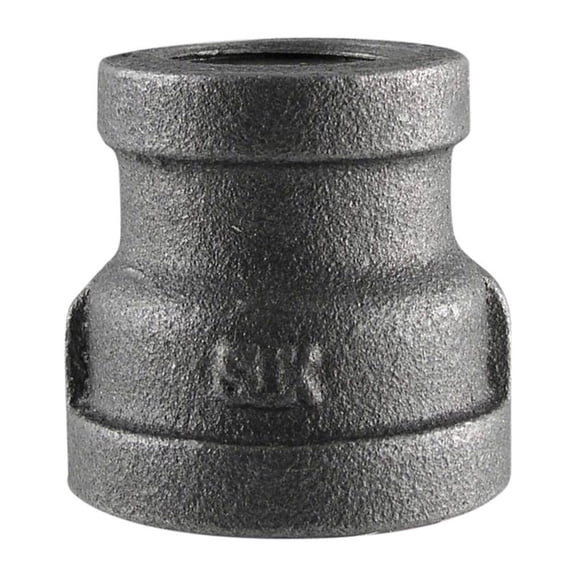 STZ Industries 4 in. FIP each X 2-1/2 in. D FIP Black Malleable Iron Reducing Coupling
