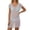 White, variant on Women Swimsuits Stylish Solid Color Short Sleeve Cover Up Lightweight Mesh Swimwear Overlay Beach Tunic Y2k Swimsuit V-Neck Flowy Kimono Dress(Solid Color,Blue,L)
