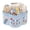 Blue, variant on Multifunctional Pen Organizer Creative Rotating Desktop Caddy Large Compartment Storage Box for Markers Brushes and Professional Office Stationery