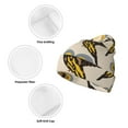 thumbnail image 3 of Gaeub Yellow Flowers Hummingbird Print Unisex Knitted Hat,Warm Winter Beanie,Unisex Fashion Knit Cuffed Cap,Ski Hat for Men and Women, 3 of 6