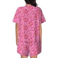 thumbnail image 3 of Lsque Cute Cowgirl Women's Short-Sleeved Pajama Set - 2 Piece Soft and Lightweight Sleepwear Set-3X-Large, 3 of 9