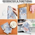 thumbnail image 7 of Kitchen Towels Floral Pattern Pattern Cleaning Towel Absorbent Hand Towels Tea Towels for Home Restaurant Dish Clean 28" x 18", 1PC, 7 of 7
