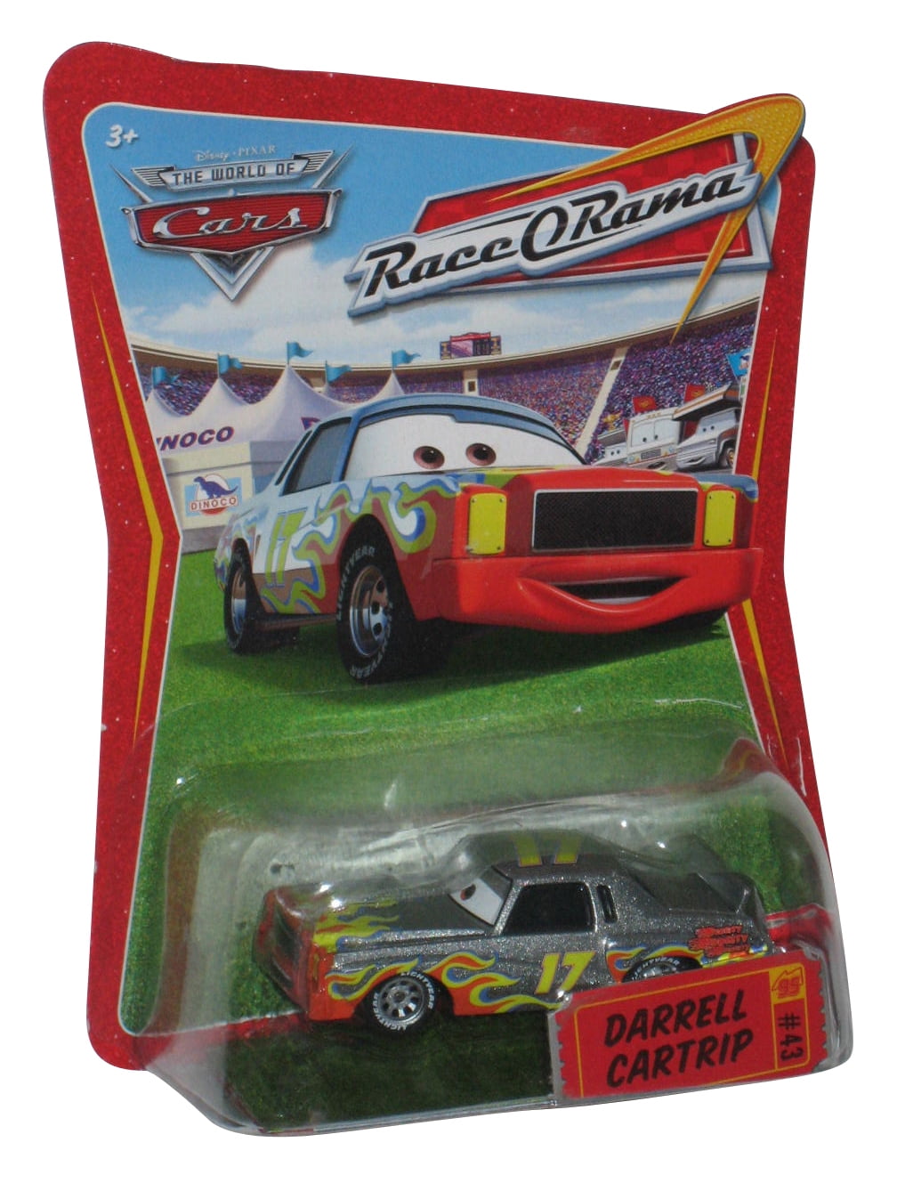 Disney Pixar Cars The World of Cars Race-O-Rama Darrell Cartrip 155 Diecast  Car 43 Mattel Toys - ToyWiz