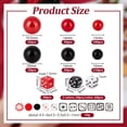 thumbnail image 2 of 400Pcs Vase Filler Set Include Dice and Pearls Dice Theme Vases Candles Items Vase Filler and Decor for Vases Filler Wedding, 2 of 5