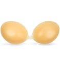 thumbnail image 1 of Sostén AURUZA Adhesivo Strapless Push-Up de Silicona Khaki, 1 of 5