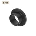 thumbnail image 3 of Uxcell 8 pack Flanged Sleeve Bearings Plastic Bushings 14mm Bore x 16mm OD x 10mm Length Black POM Bushings, 3 of 5