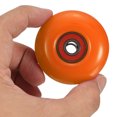 thumbnail image 4 of Unique Bargains Roue de Planche à Roulettes 52mm avec Roulements ABEC-9 Roues de Rue pour Skateboards Roue de Croisière 95A, Orange Rouge Lot de 4, 4 of 4