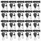 thumbnail image 1 of 20pcs Pulley Ratchets Heavy Duty Rope Clip Hanger Adjustable Lifting Pulley Lanyard Hanger Kayak And Canoe Boat Bow Rope Lock Tie Down Strap, 1 of 4