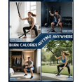 thumbnail image 2 of Ropeless Battle Ropes, Cordless Battle Ropes Workout Equipment for Home Gym, Heavy Duty Weighted Wireless Rope Lightweight Device HIIT, Portable Training Flow Rope, Battle Rope Sticks for Men & Women, 2 of 8