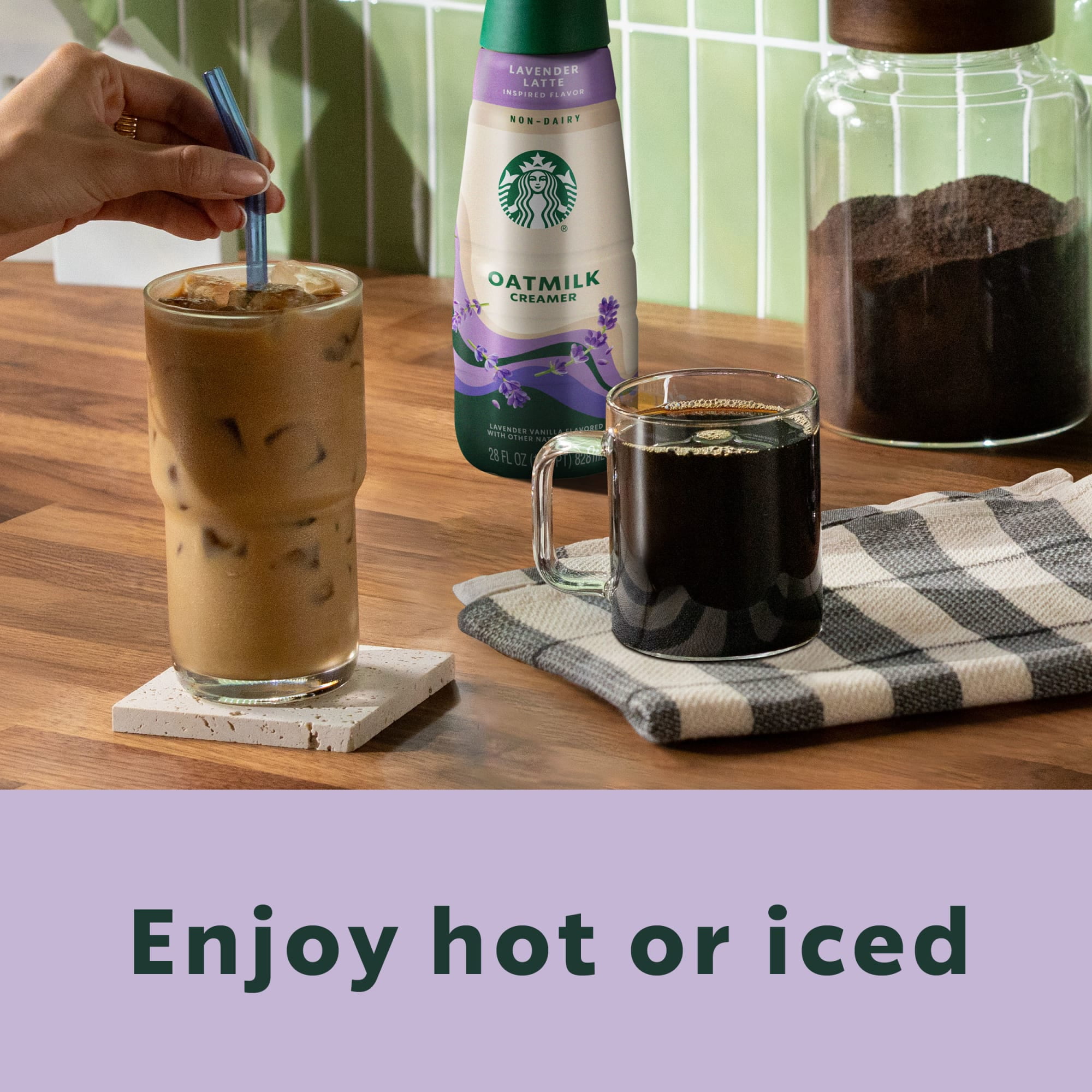 Starbucks Vanilla Lavender, Hot or Iced Coffee, Flavored K-Cup Coffee Pods, 88 Count​