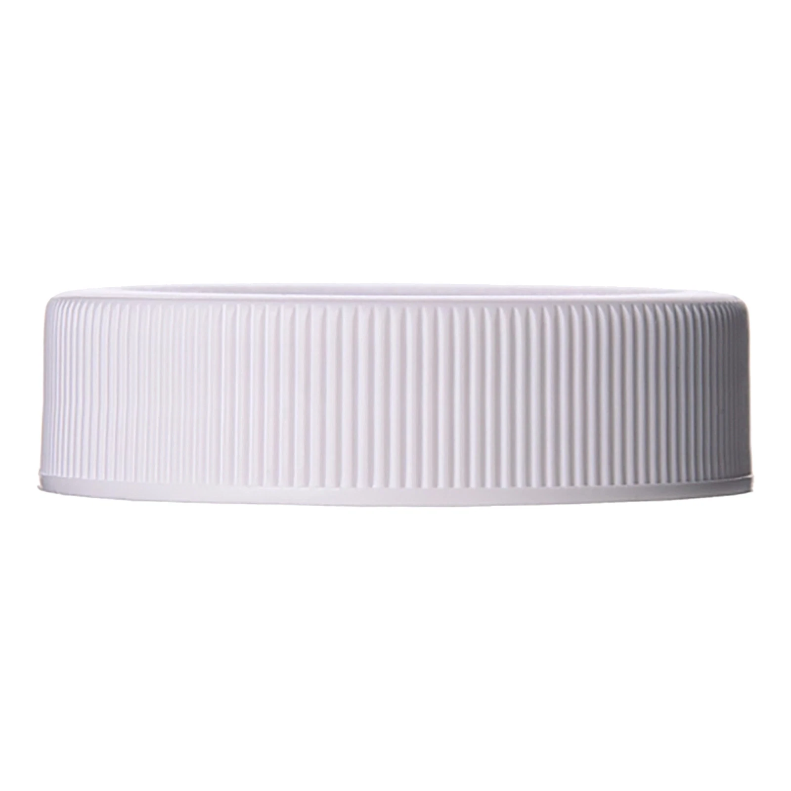 Plastic 1 Gallon Jug, F-Style, 38/400, Natural, HDPE, Jug w/ Ribbed Cap (128oz) 4 Pack