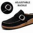 thumbnail image 3 of BERANMEY Casual Women's Mules & Clogs Slip-On Memory Foam Cloud Mules for Womens Mens with Non-Slip Sole Indoor/Outdoor Comfort Supportive Cork Sole Mules for Women 2025, 3 of 8