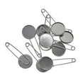 thumbnail image 5 of 10 Pieces Blank Brooch Settings Lapel Pin Hijab Pins Base 16mm ,Gold, 5 of 10