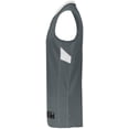 thumbnail image 5 of Holloway Sportswear L Dual-Side Single Ply Basketball Jersey Graphite/White 224078, 5 of 6