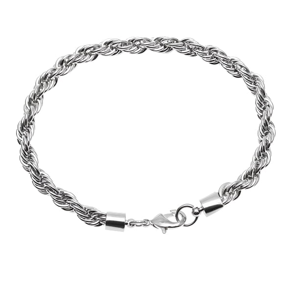 DESIGNICE Bracelets for Women Sterling Silver 925 Bracelet Plated Twist-Linked Bracelet Chain Cuff Bangle Lady Hand Accessories Silver Bracelets for Women