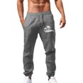 thumbnail image 1 of Zszcpp Jogging Pants For Men Daily Life Lightweight Relax Coconut Tree Print Cropped Long Lounge Trousers Casual Trouser, 1 of 4