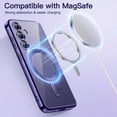 thumbnail image 4 of JETech Electroplated Case for Samsung Galaxy S24 6.2-Inch, Camera Lens Full Protection, Compatible with MagSafe Wireless Charging, Shockproof Soft TPU Phone Cover (Cobalt Violet), 4 of 7