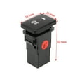 Auto Lighting Assembly DC12V Rear Fog Light switches Car Accessories ...