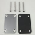 thumbnail image 3 of ROSENICE 1Pack Electric Guitar Neck Spacer Plate for Precision Guitars Chrome Plastic, 3 of 5