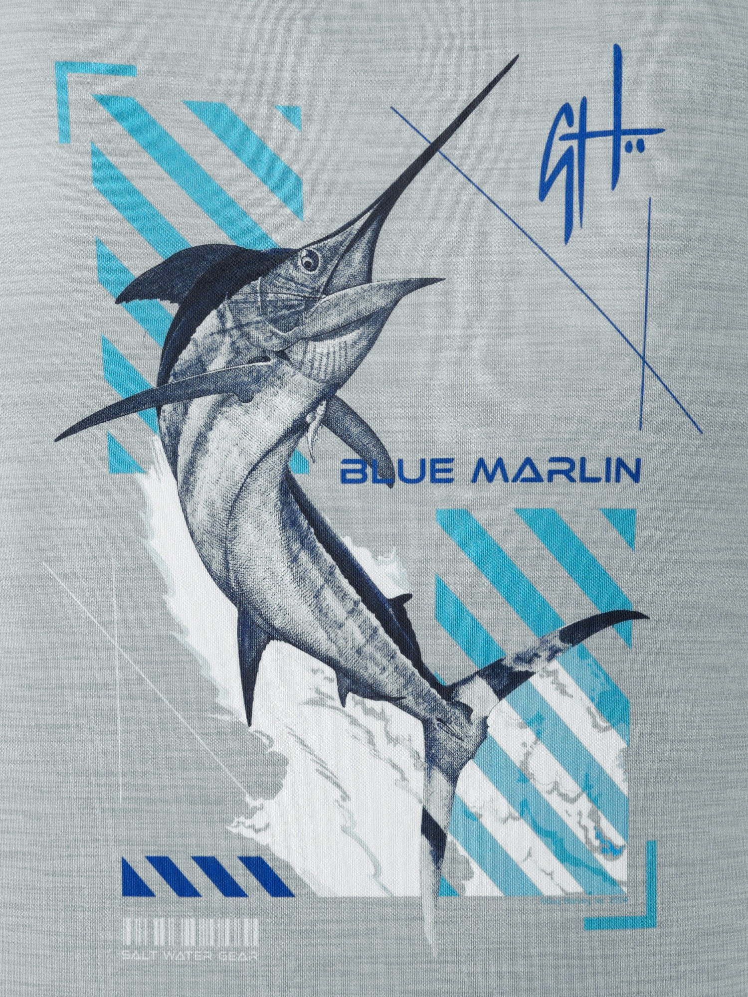 GH BY GUY HARVEY Men's Performance Long Sleeve Fishing Shirt, Sizes:S-3XL