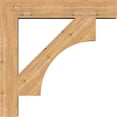 thumbnail image 3 of Ekena Millwork 5 1/2"W x 36"D x 36"H Westlake Block Smooth Bracket, Western Red Cedar, 3 of 25