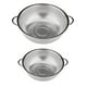 thumbnail image 1 of Colador de malla fina de material acero inoxidable de 2 piezas, colador de alimentos, almacenamiento de cocina, 1 of 9