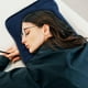 thumbnail image 4 of DEEPCRAFF Almohada Para Oficina Y Viaje Color Azul Oscuro Con Hueco Para Y Soporte Confortable, 4 of 6