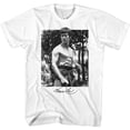 thumbnail image 1 of Bruce Lee Bw Bruce Photo White Adult T-Shirt M, 1 of 2