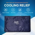 thumbnail image 2 of Bolsa de hielo NatraCure FlexiKold, extra grande, gel suave, 33 x 55 cm, 2 of 9