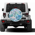 thumbnail image 2 of Cactus and Succulent Spare Tire Cover Dust-Proof Wheel Tire Cover Fit Trailer, RV, SUV and Many Vehicle, 2 of 8