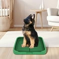 thumbnail image 4 of Dog Potty Tray Indoor Mesh Puppy Training Toilet Pee Pad Holder Removable Stable Structure Pet Litter for Small Medium Dogs, 4 of 5