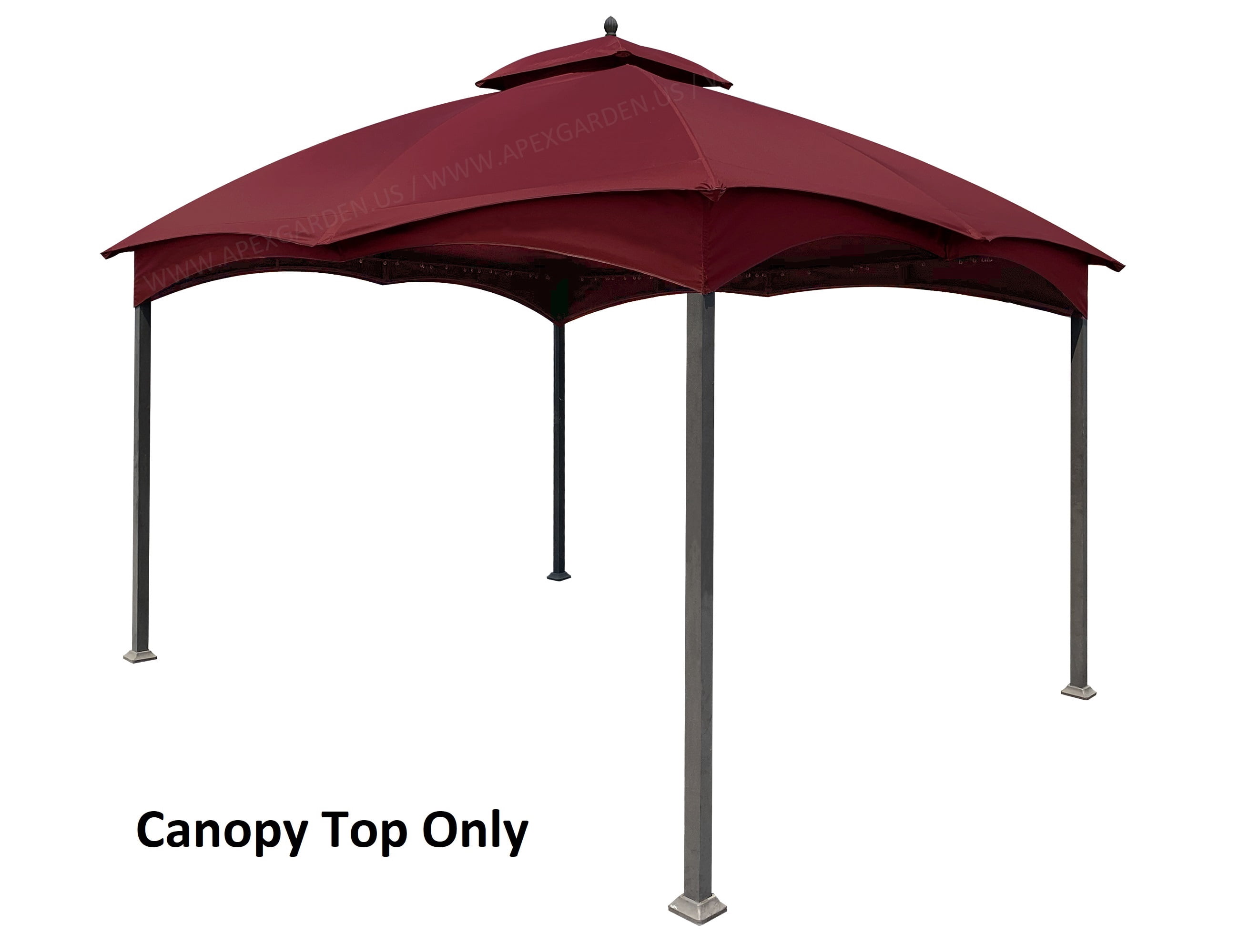 ​​APEX GARDEN Replacement Canopy Top for Massillon / Turnberry 10' x 12' Gazebo Model #L-GZ933PST / L-GZ933PCO-L