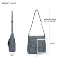 thumbnail image 2 of Bandolera KL928 para mujer en piel sintética mediana, 2 of 6