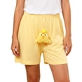 thumbnail image 4 of YHAJDS Womens Pajama Shorts Drawstring Summer Sleep Shorts For Women And Men, 4 of 5