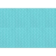 thumbnail image 1 of Ahgly Company Indoor Rectangle Patterned Bright Turquoise Blue Area Rugs, 2' x 3', 1 of 6