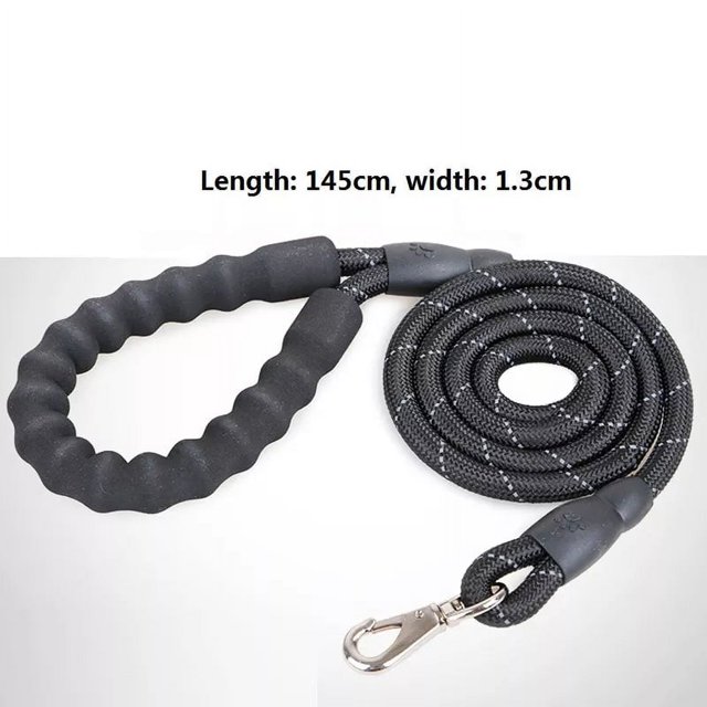 Nylon Heavy Duty Dog Pet Harness Collar Adjustable Padded Extra Large Medium Small Dog Harnesses Vest Husky Big Dogs Products ShopWise Round