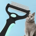 Essential Double Sided Highly Effective Topnotch Pet Grooming Comb with Knot Cutter Superior
