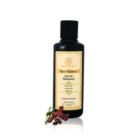 Khadi Natural Herbal Shikakai Cleanser (Shampoo), (Best Natural Shampoo In India)