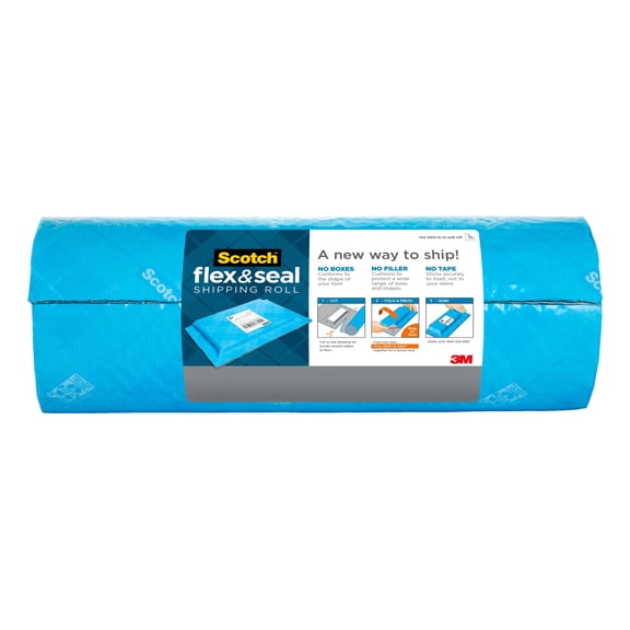 Scotch Flex & Seal Shipping Roll, 15in. X 10ft.