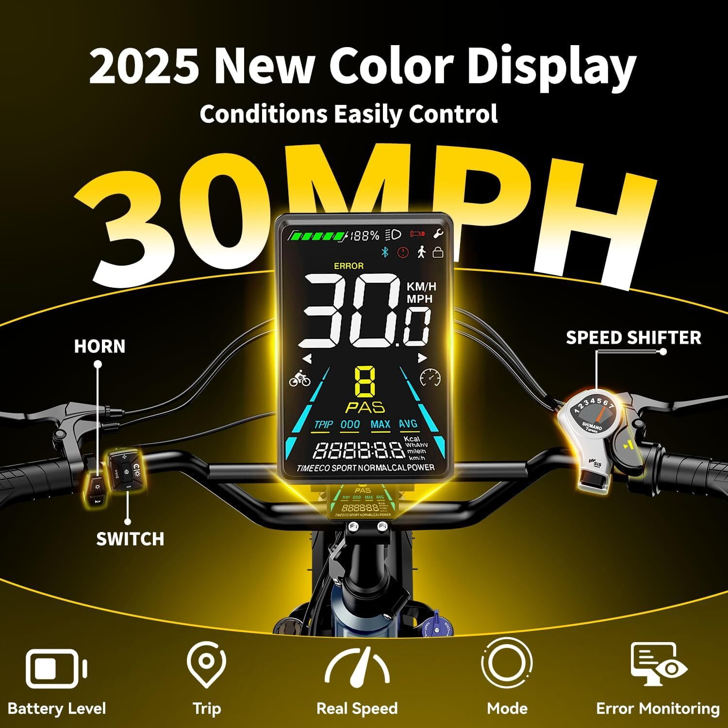 Jasion X-Hunter ST Electric Bike, 750W Foldable Ebike with 48V 13AH Removable Battery, 20'' Fat Tire Electric Bicycles for Adults, Full Suspension, UL 2849