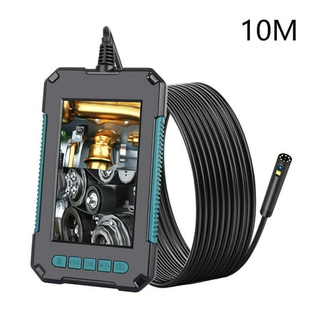 

Tomshoo Handheld 4.3 Inches IPS Screen 1080P High Definition IP68 Industrial Home Endoscopes with 9 LEDs 8mm Lens 2 Megapixels Magnifier