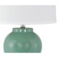 thumbnail image 2 of Misty Teal Green Ceramic Table Lamp, 2 of 3