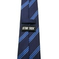 thumbnail image 3 of Star Trek Enterprise Flight Blue Stripe Men's Tie, 3 of 7