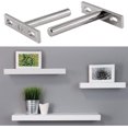 thumbnail image 5 of Dww-6 Pcs Supports en Métal pour Tague Flottante, 3 Pouces Fixations Cache Support Plateau Flottant Cache Support pour Mural, 5 of 5