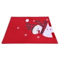 thumbnail image 2 of Funda navideña NikouMX para sillas de comedor con patrón de muñeco de nieve antideslizante, 2 of 8