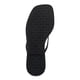 thumbnail image 5 of Chanclas Rihero de piel negra para mujer, talla 6.5, 5 of 6