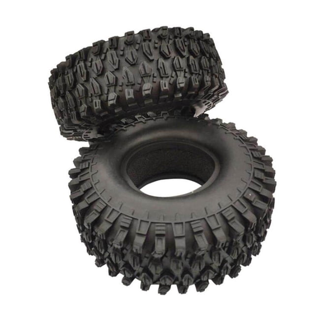 pitrice Roues et Pneus en Caoutchouc 4X RC pour 1/10 Axial SCX10 90046 90047 120mm