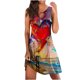 thumbnail image 2 of ICHUANYI Clearance Women's Fashion Printed Comfortable Loose Sleeveless Casual Tops Dress(Red, S) ICHUANYI WER2023081402093, 2 of 4