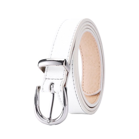 Wweixi 1/2/3/5 Fashion Belt For Women - Outfit With Casual And Trendy Waistband Versatility Leather Belt Dress Belt white 110cm 1 Pc