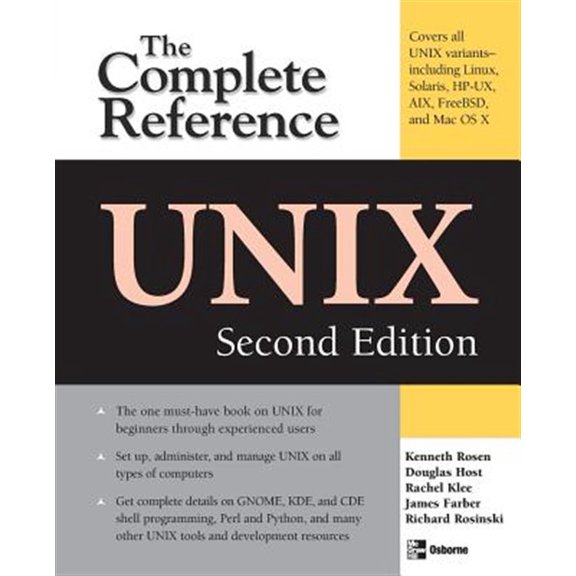 Pre-Owned UNIX: The Complete Reference, Second Edition (NETWORKING & COMM - OMG) Paperback